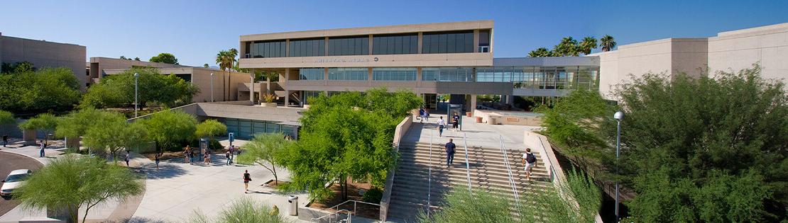 An outside image of Pima's West Campus